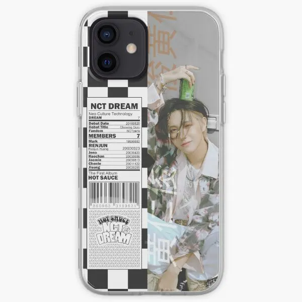 Nct Dream Hot Sauce Chilling Jalapen  Phone Case Customizable for iPhone X XS XR Max 11 12 13 14 Pro Max Mini 6 6S 7 8 Plus Dog