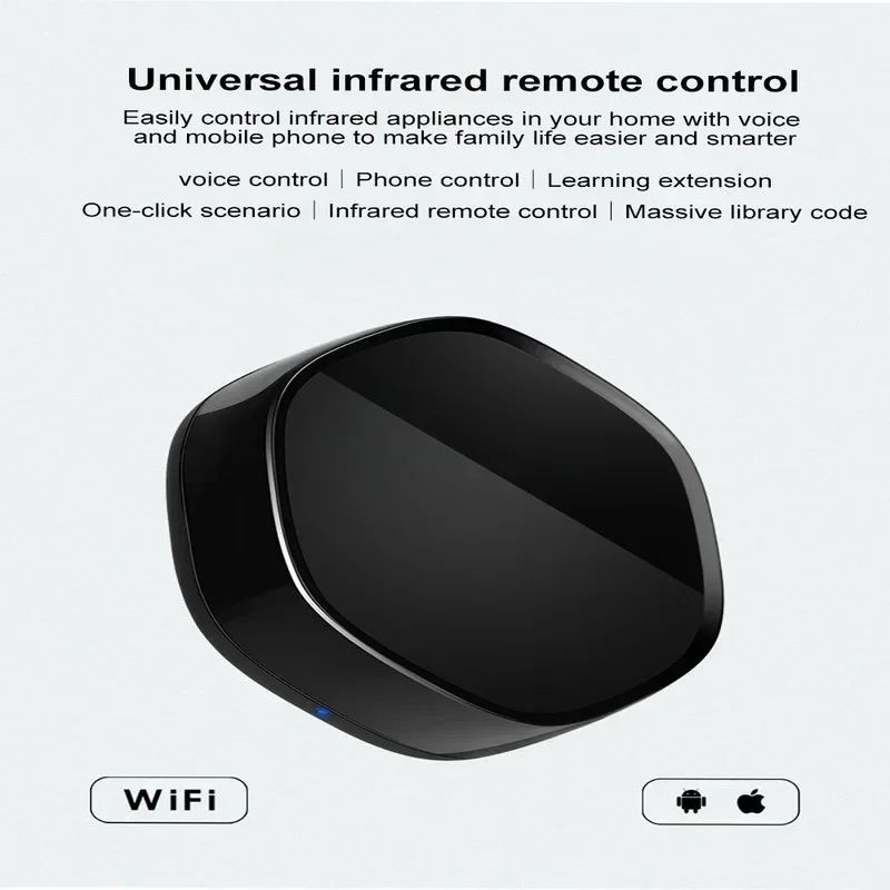 ANPWOO WIFI Smart Infrared Radio Frequency Remote Control 433 315MHz TV Air Conditioner Curtain Fan Universal Tuya