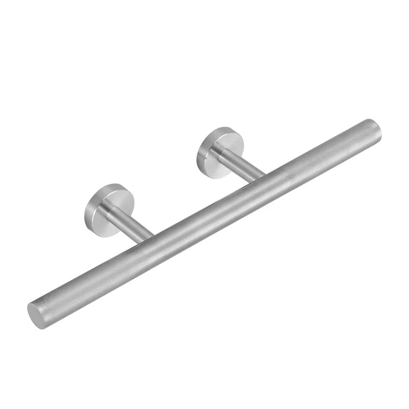 Bathroom foot rub rod 304 stainless steel brushed porch entry foot pole shower room foot pedal