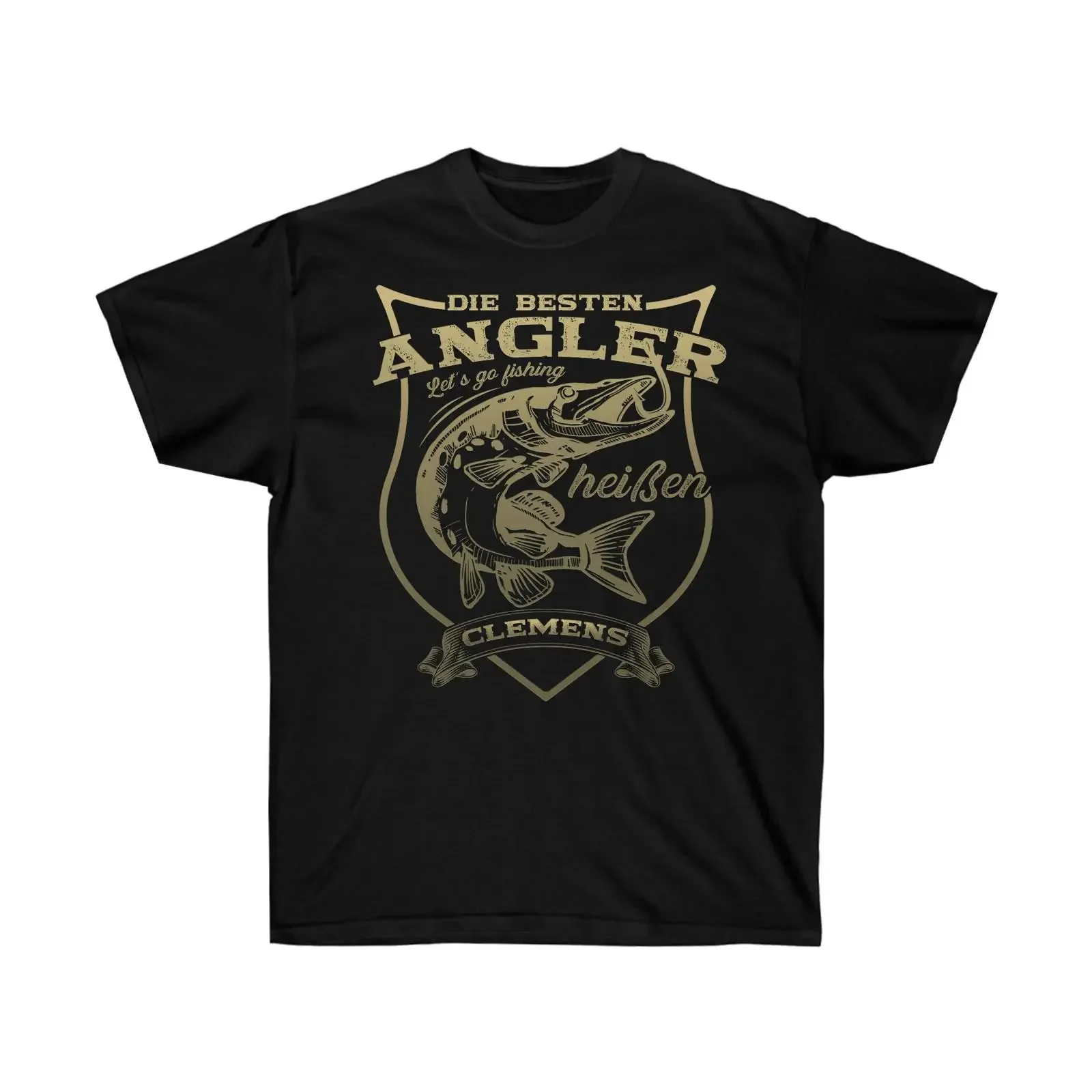 Personalized Birthday Angler T Shirt Fishing The Best Anglers are Named Desired Name vintage Washed streetwear Versatile Soft