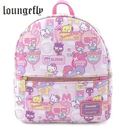 Loungefly Hello Kitty Kawaii Convertible Double Strap Shoulder Bag Handbag Purse