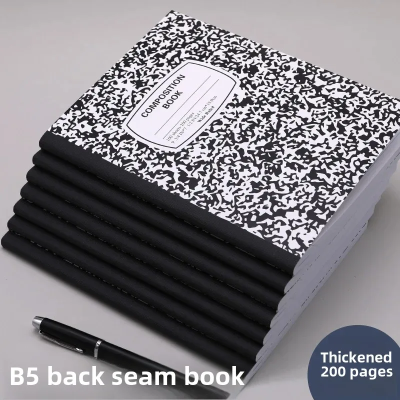 ThickenedB5 Car Sewing Trendy Pen Notebook Corporate White Card Printing Handbook Gift Booklet Back Record Notepad