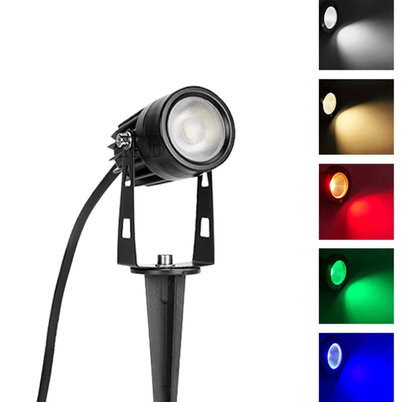 

IP65 LED Lawn Lamp COB Light DC12V AC110V 220V Outdoor Waterproof Pathway Garden Spot Bulb 5W 3W Decor Landscape Light