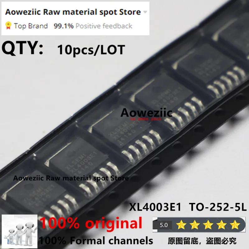 Aoweziic 2023 + 100 ٪ جديد المستوردة الأصلي XL4003E1 XL4003EI XL4003 TO-252-5L LED محرك تيار مستمر الضغط