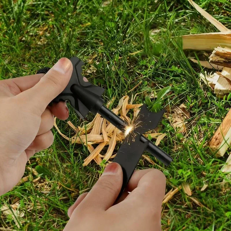 

New Bell Multi-Functional Fire Starting Magnesium Stick for Outdoor Survival Emergency Equipment Portable Stove Ignition Tool