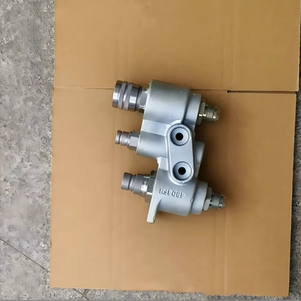 7246783 Hydraulic Coupler Block Assy Flat Face Quick Coupling Suitable for Loader S130 S160 S175 S330 S450 S550