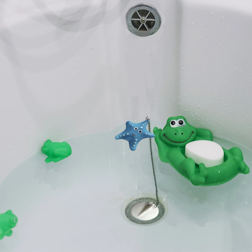 Tappo per vasca da bagno 1Pc, tappo e catena per vasca da bagno carini, lavabo di ricambio durevole a tenuta stagna con tappo per lavello con tappo