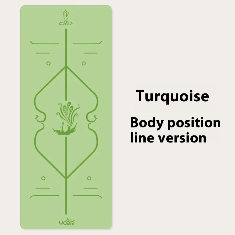 

2025 New Natural Rubber & PU Professional Yoga Mat - Anti-Slip Moisture-Wicking Shock Absorption Noise Reduction Fitness Mat for