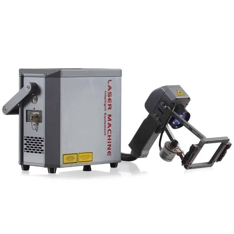 BTMARK 20w 30w Multicolor Portable Laser Marking Machine Marking for Silver Gold Metal