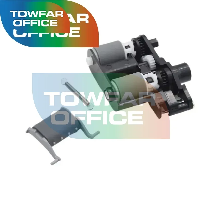 5SETS CE538-60137 ADF PICKUP ROLLER Separation Pad support for HP CM1415 CM1415fnw M1536 CP1525 P1566 P1606 PRO 100 200 M175   P