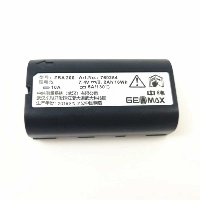 Bateria para controlador de dados Geomax Zenith15, ZBA200, ZBA201, ZT20, ZT20R, ZOOM20, ZOOM30, 35PRO, 7,4 V, 2200mAh