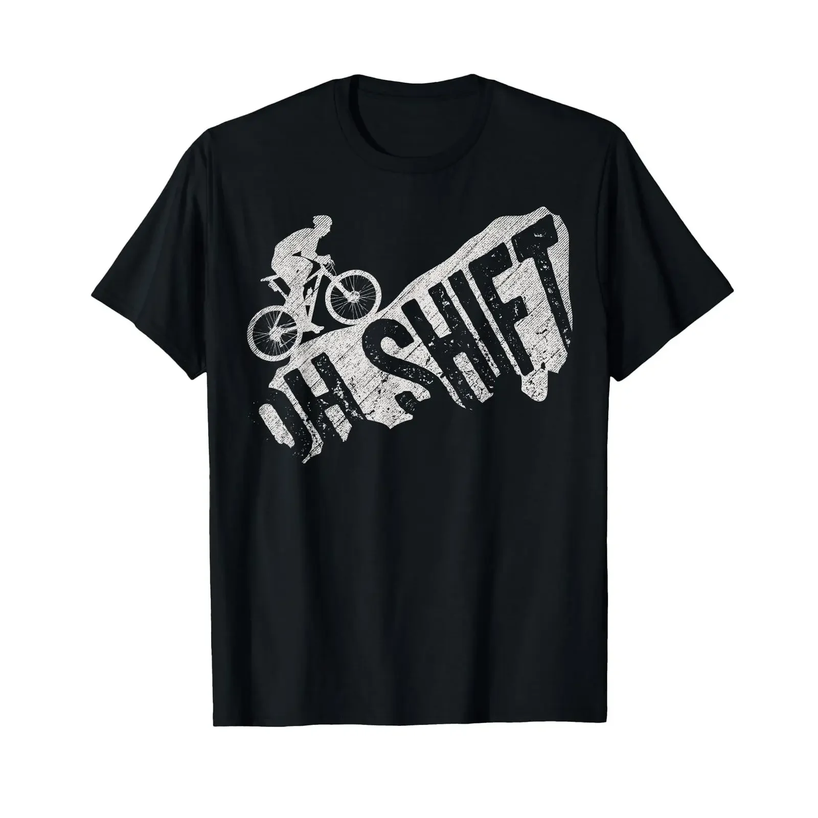 Oh Shift Mountain Biking Bicycle Bike Rider Cyclist Funny T Shirt vintage Washed graphic Stretched designer clothes