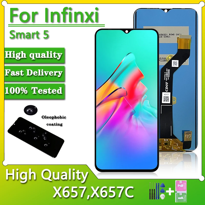 مُقيّم شامل لشاشة LCD X657C الأصلية لجهاز Infinix Smart 5: تجربة استبدال دقيقة ونتائج مضمونة