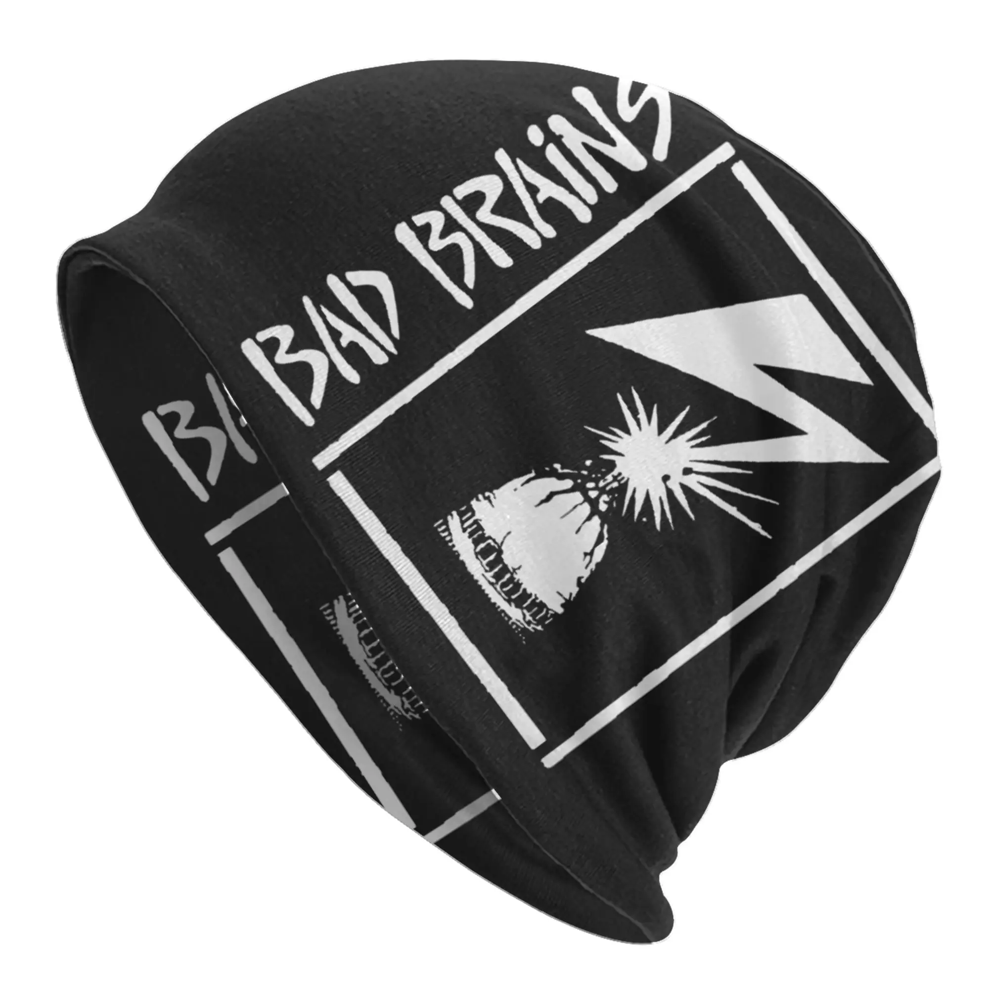 Bad Brains Punk Rock Band   Bonnet Hat Knit Hat Men Women Fashion Unisex Adult  Warm Winter Skullies Beanies Caps
