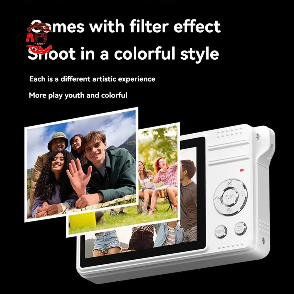 AF90-M08 Digital Camera Ccd Small Camera For Students Small Portable Retro Campus Card Machine Memory Card