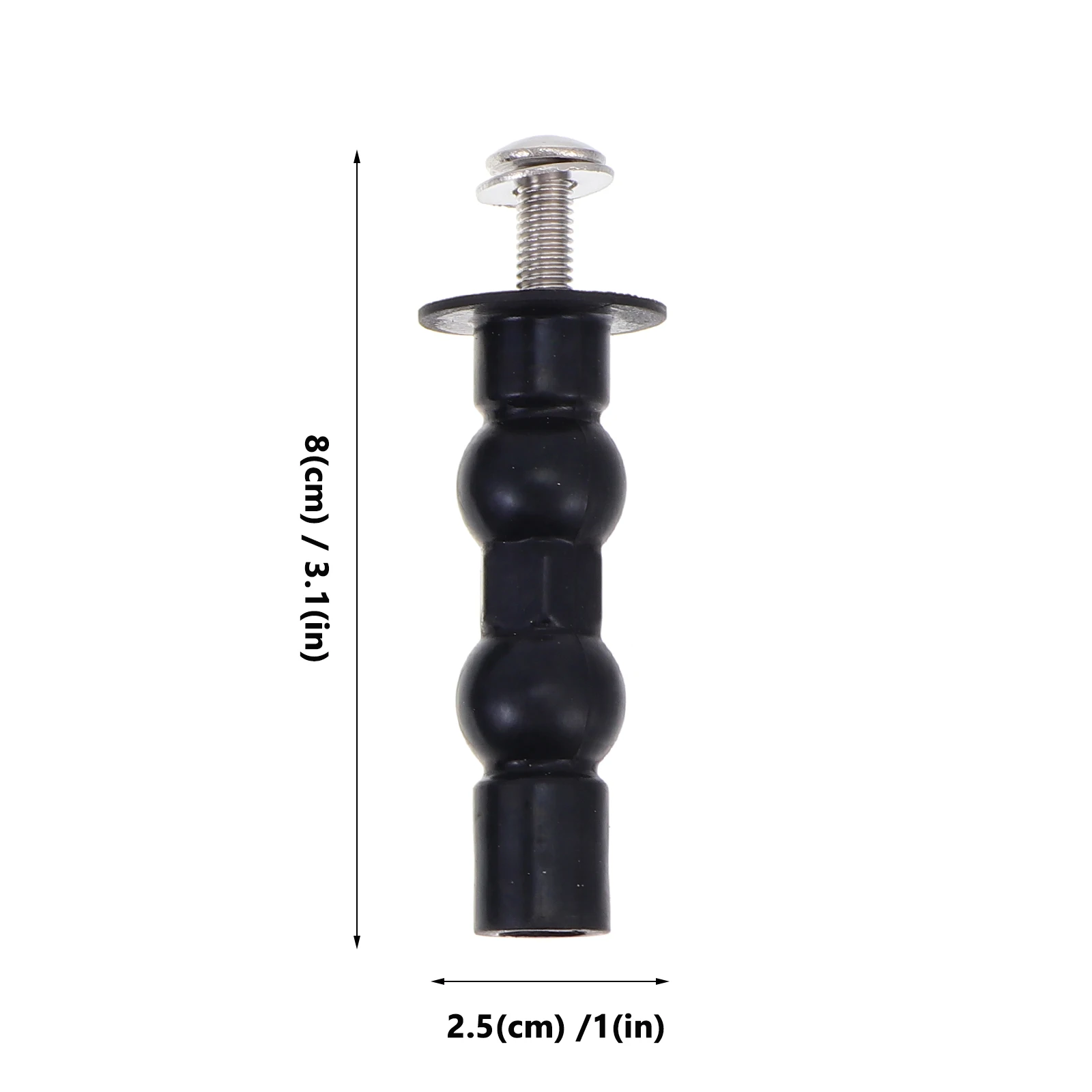 

1 комплект запасных частей для сиденья унитаза, прочные петли, крепежные детали, совместимые с большинством комплектов для установки унитазов для домашней ванной комнаты
