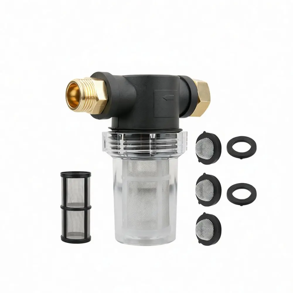 Garden Hose Water Filter For For Sonlin Pressure Washer Accessory American Threaded Stainless Steel Mesh Sediment Tool