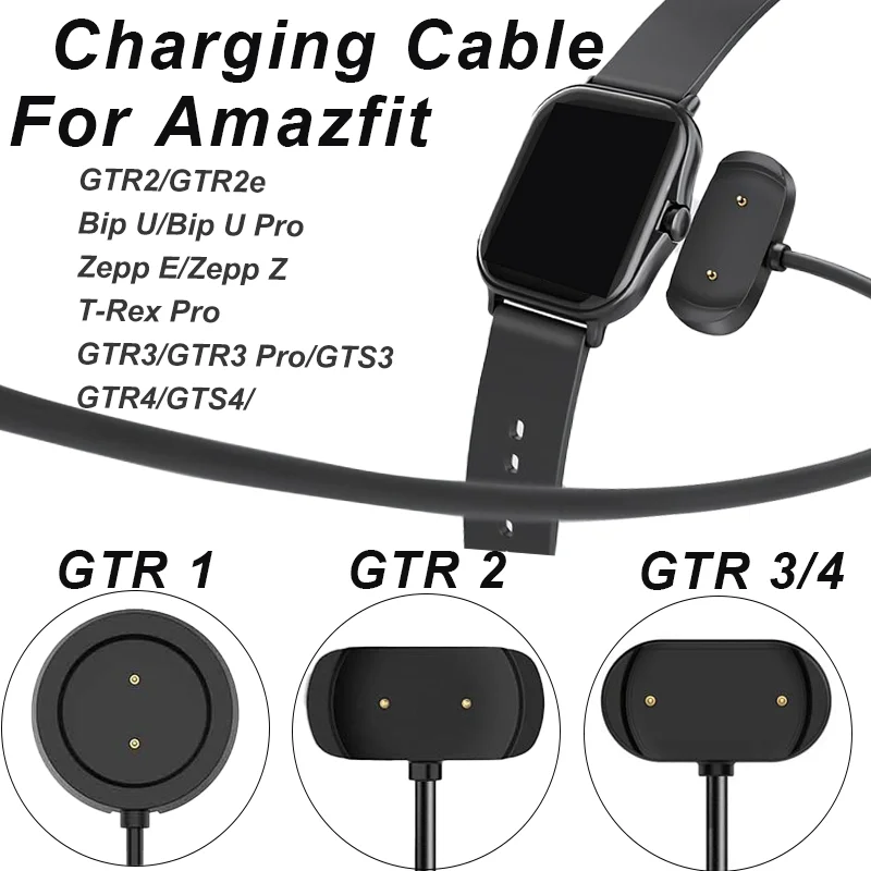

Зарядное устройство для huami Amazfit GTS/GTR, USB-зарядное устройство, зарядное устройство для умных часов, сменное зарядное устройство xiaomi 3,3 фута
