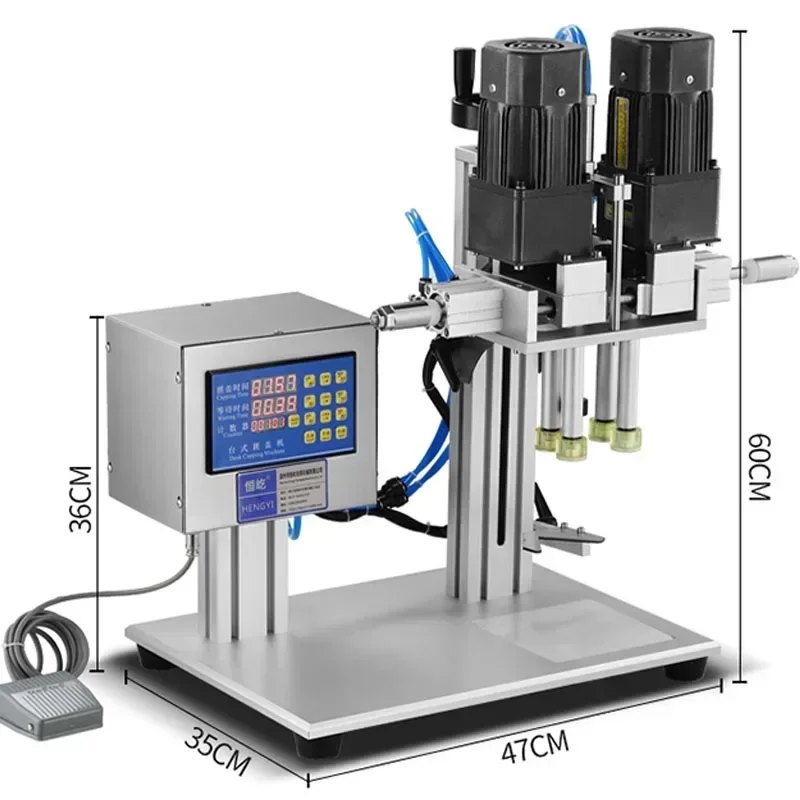 Semi-automatic Capping Machine Duckbill Bottle Plastic  Capping Water  Tightener Duckbill Bottle Capping Machine