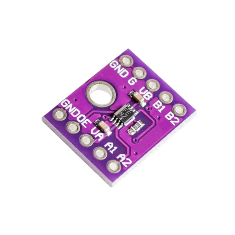 TXS0102 ตัวแปลงระดับแรงดันไฟฟ้าแบบสองทิศทาง 2 บิต, โมดูลบอร์ดแปลงระดับ I2C IIC 2 ช่องสัญญาณ