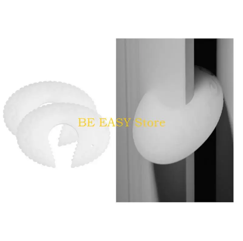 E28F Nonslip Silicone Door Wedges Protects Children And Pet From Getting Hands Trapped