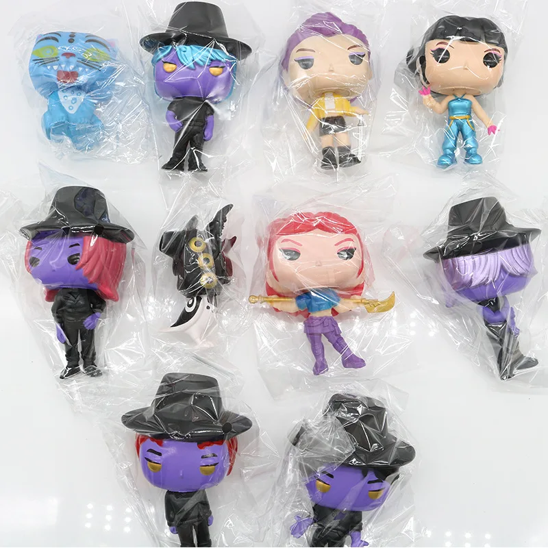 Kpop Boy Band – figurines d'action de Style poupées, jouet à collectionner, cadeaux d'anniversaire pour adultes, décoration de gâteau, décoration de bureau tendance