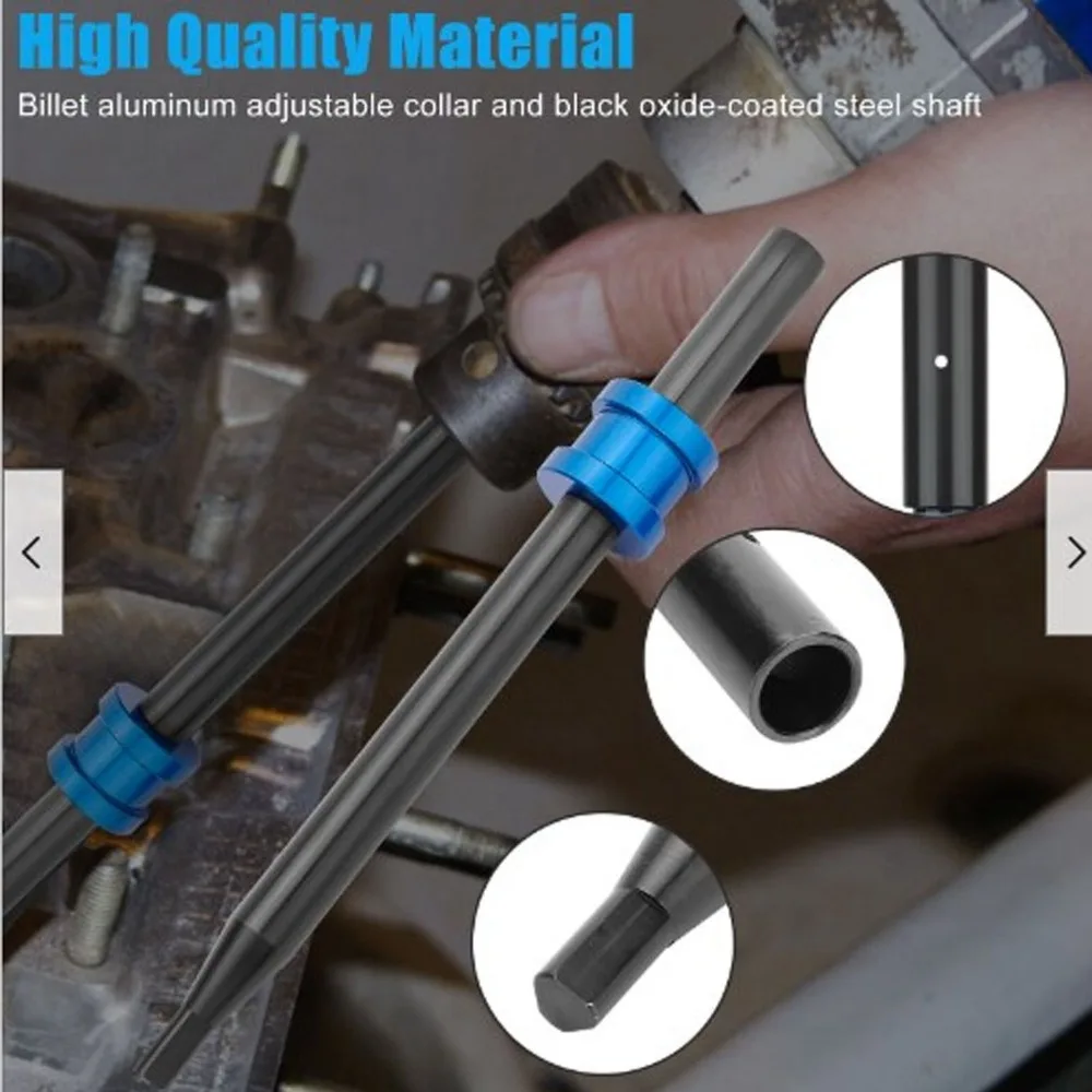 

Compatible blue Oil Pump Primer Tool Aluminum Steel Replacement Engine Oil Pump Primer Small Block Oil Pump Primer DIY