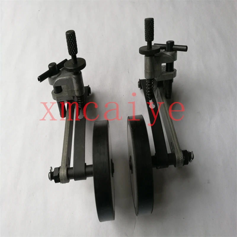 1 Pair Feeder Runner Assembly D3000/3F Paper Pressing Wheel Assembly Rubber Wheel Assembly Printing Machine Parts