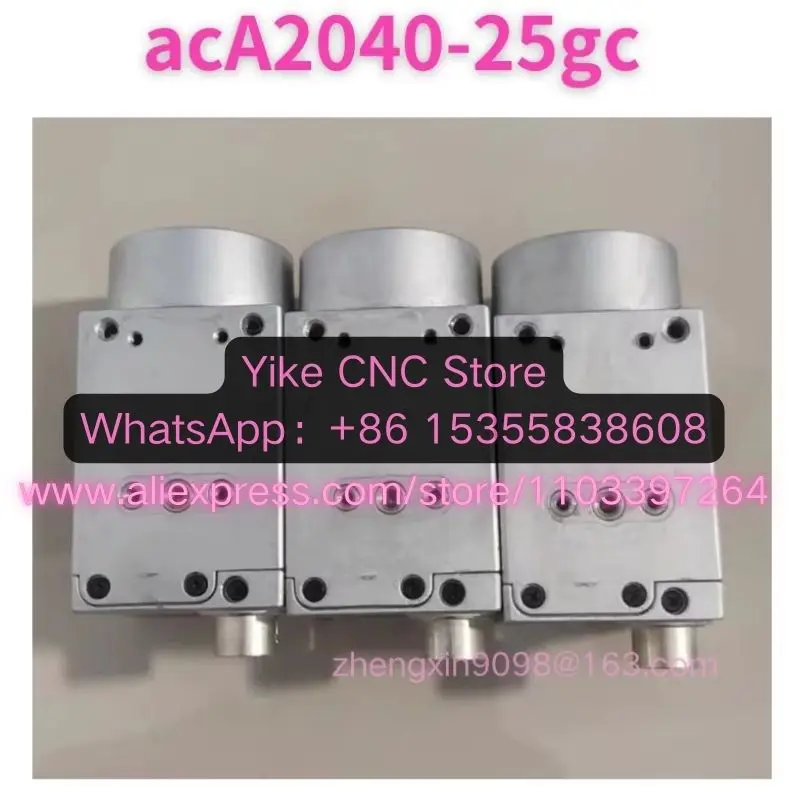Used acA2040-25gc Industrial camera Functionally intact Shipped Quickly