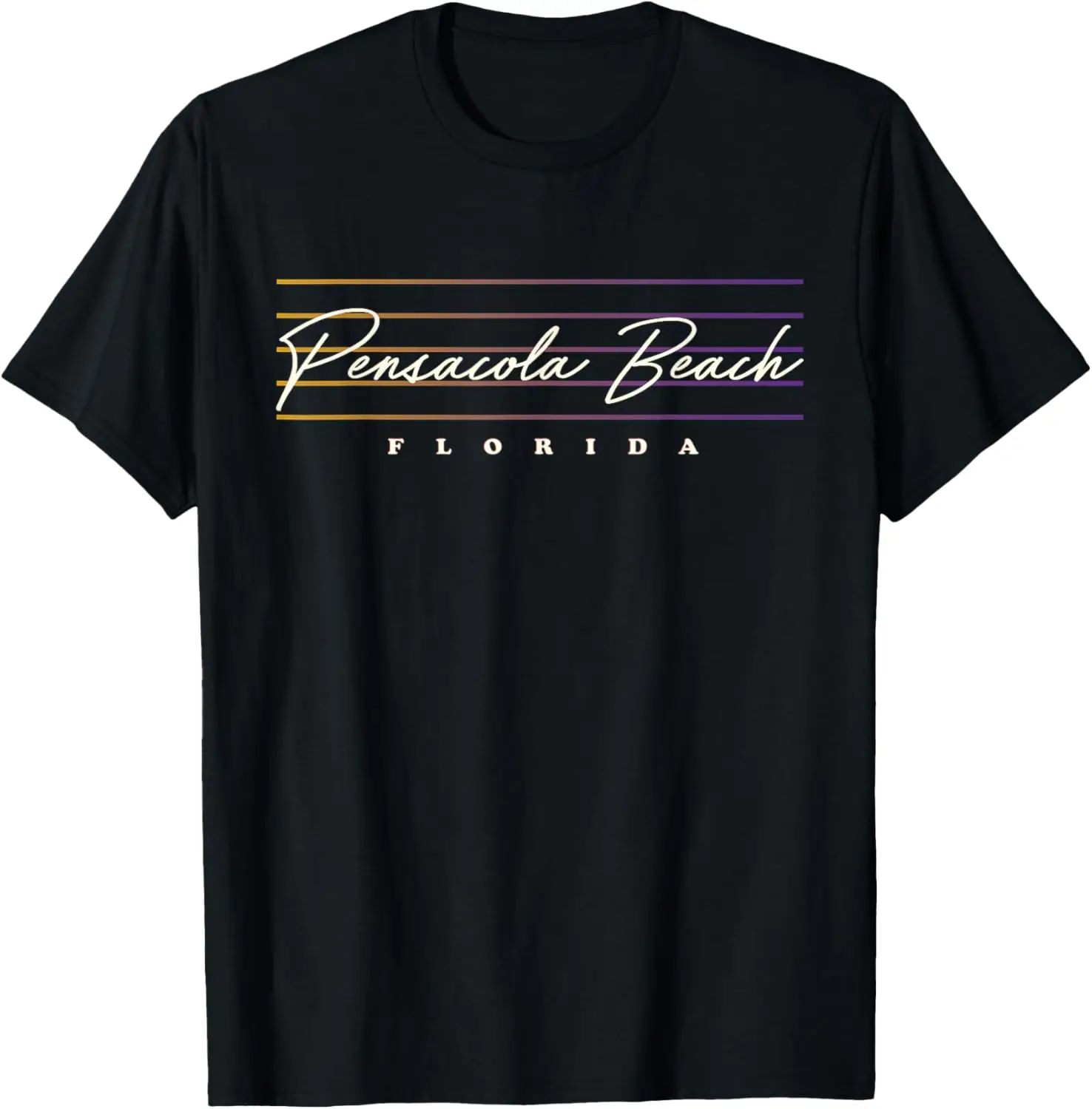 

Pensacola Beach Shirt Nostalgic Retro Style Florida T-Shirt