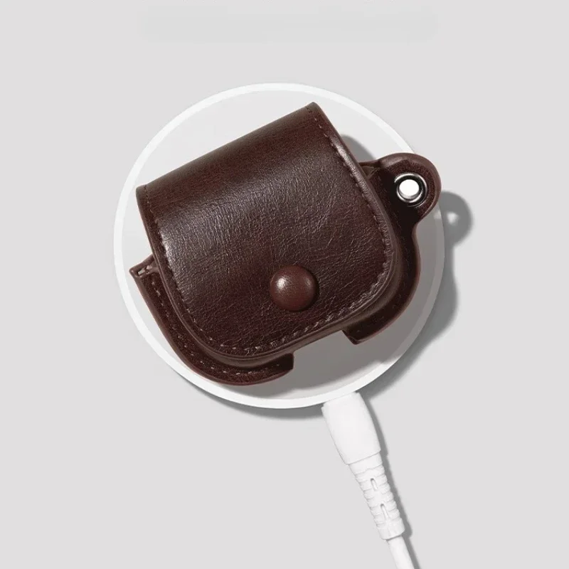 Luxury Shockproof PU Leather Wireless Earphone Cover Case Fit for Airpods 1/2/3 Pro 1/2 Generation Protection Sheath Classical