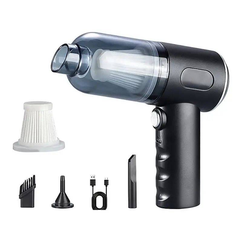 

Car Vacuum Cleaner Hand Held Vacuum Cordless Car Vacuum Small Vacuum Cleaner Multi-Purpose Dust Catcher For Inflating Life