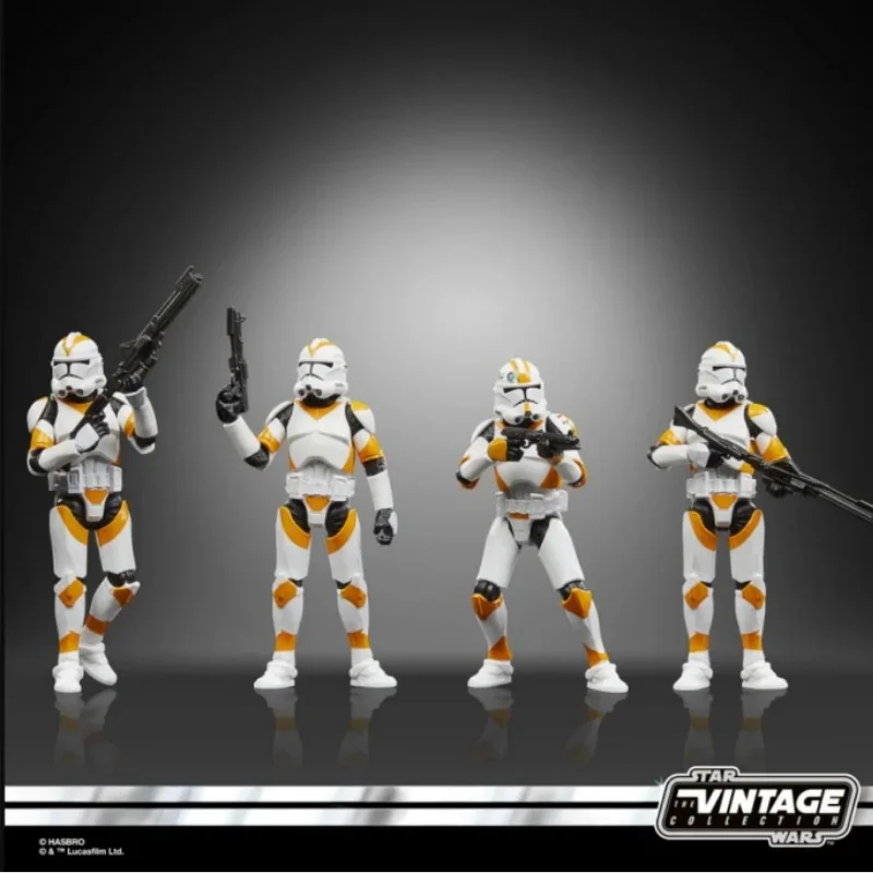 

Hasbro Star Wars Tvc 212 2nd Generation Clone Death Soldier Hand Action Figure 4-Person Set 3.75 "Model Toy Restrict In Stock