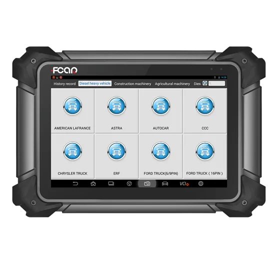 Fcar Professional Truck Scanner F7S-D Heavy Truck Diagnostic Tool for Scania, Benz, Volvo, Sinotruk, Mark, Isuzu, Iveco and More