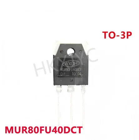 5-10/PCS New MUR80FU40DCT 80A 400V TO-3P Inverter welder fast recovery diode In Stock