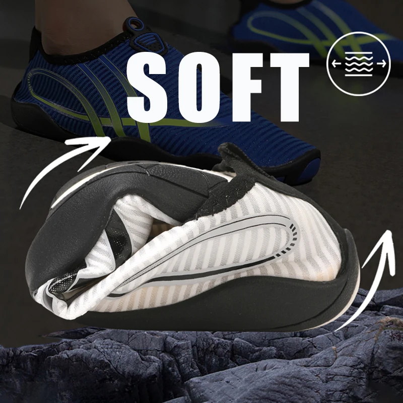 EOCENE速乾エアレイヤーウォーターシューズ軽量排水アクアソックス男女兼用ビーチジムハイキング用ベアフットスポーツシューズ