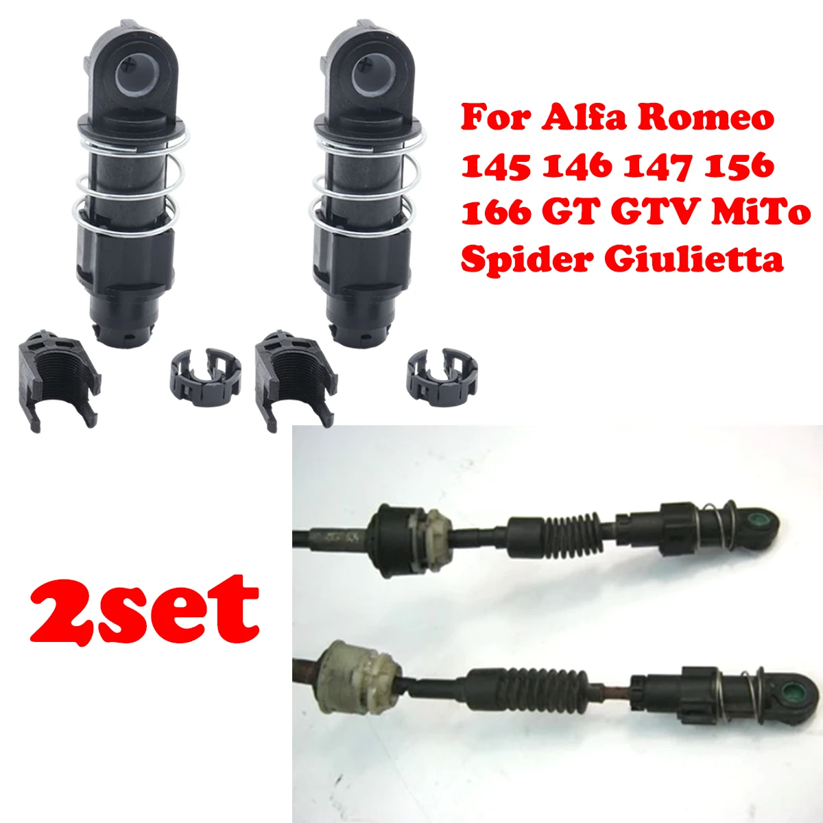 

Для Alfa Romeo MiTo Giulietta 940 GTV 146, трос переключения механической коробки передач, втулка рычага, переключатель подключения обоего конца 5801317933