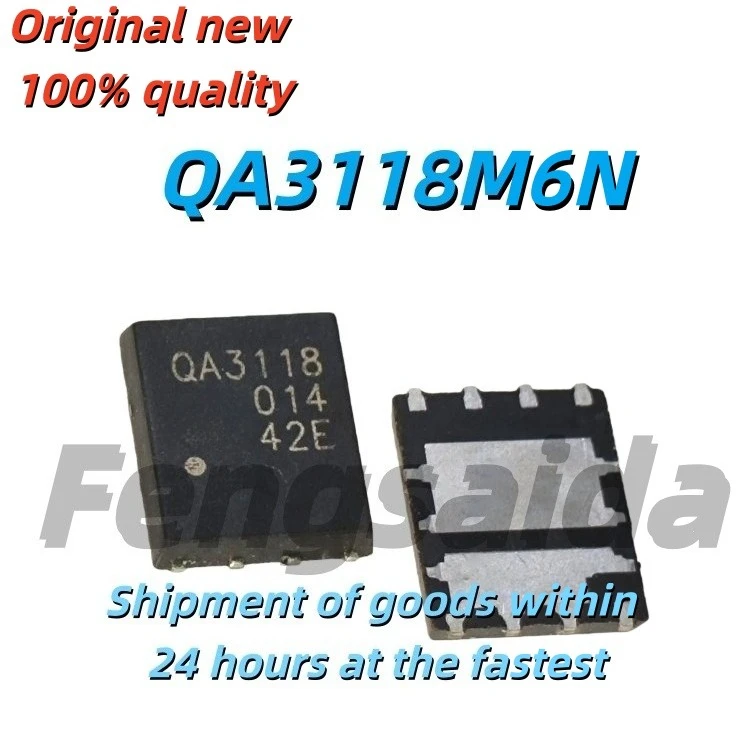 Nuevo y original QA3118M6N QA3118 3118 QA3112M6N QA3112 QFN MOSFET de efecto de campo de doble canal N de 30V para montaje en superficie DFN5*6-8LD