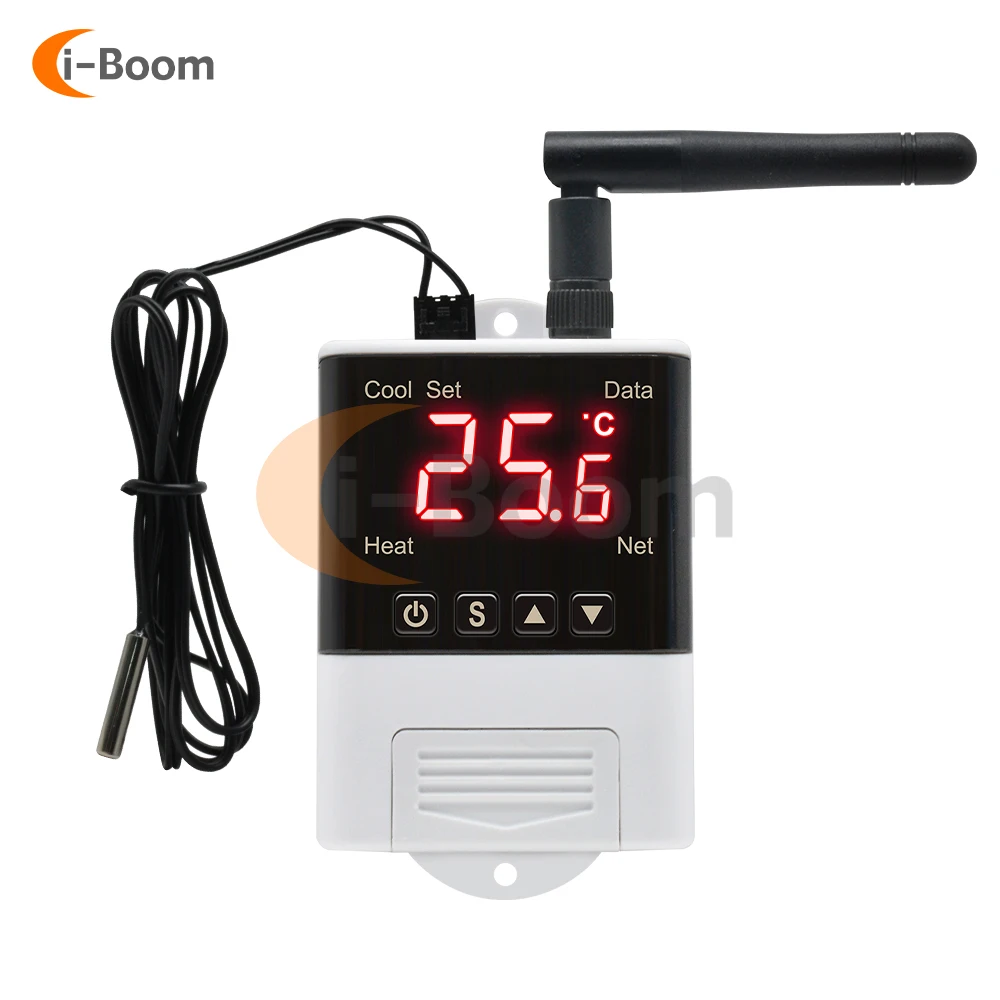 DTC1201 Temperature Controller Thermostat NTC Sensor Wireless WiFi Thermostat LCD Digital Display Temperature Regulator Thermost