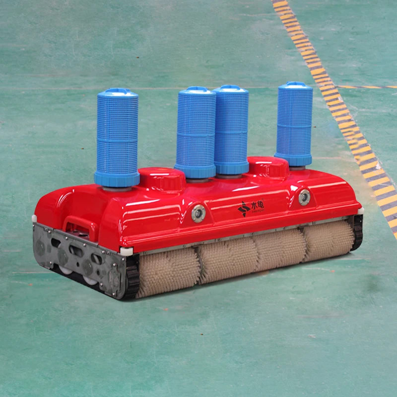 2025 New Design Rechargeable Wire Robotic Swimming Pool Cleaner Automatic Vacuum Cleaner