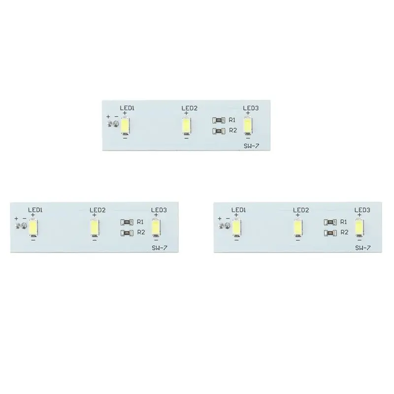 B03C-3X For Refrigerator LED Light Strip Bar Replacement For Electrolux Refrigerator ZBE2350HCA SW-BX02B Repair Part