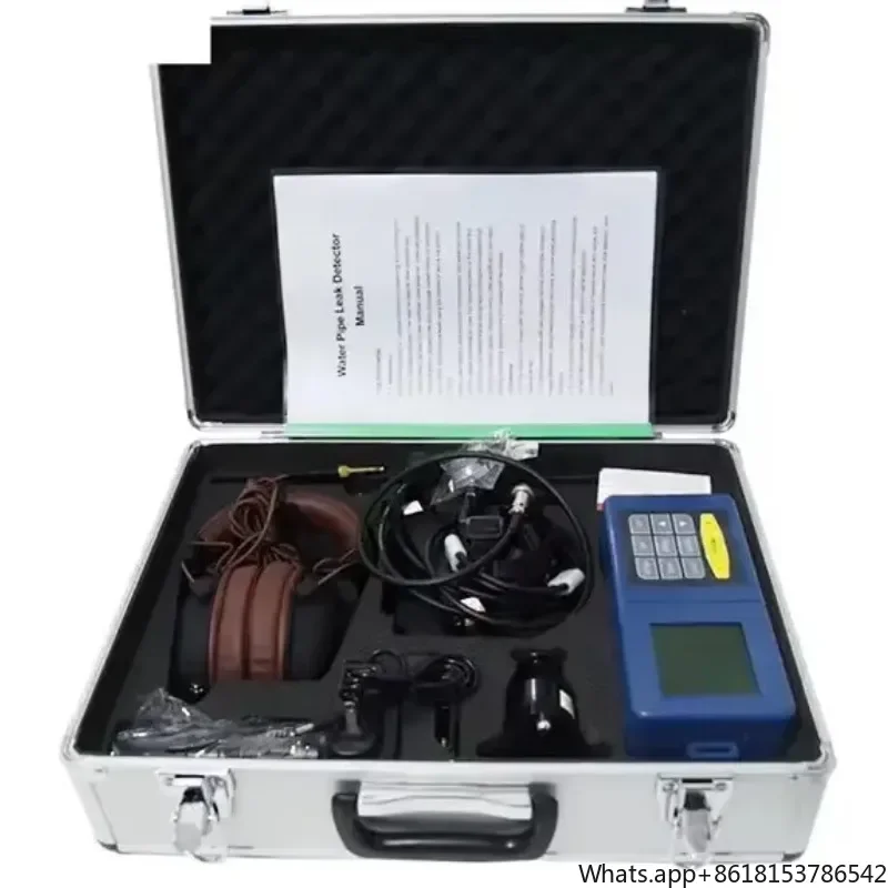 Hot-selling/AJL-2000 Underground Water Pipe Leakage Detector Water Pipe Leak Machine With Backlight LCD Screen