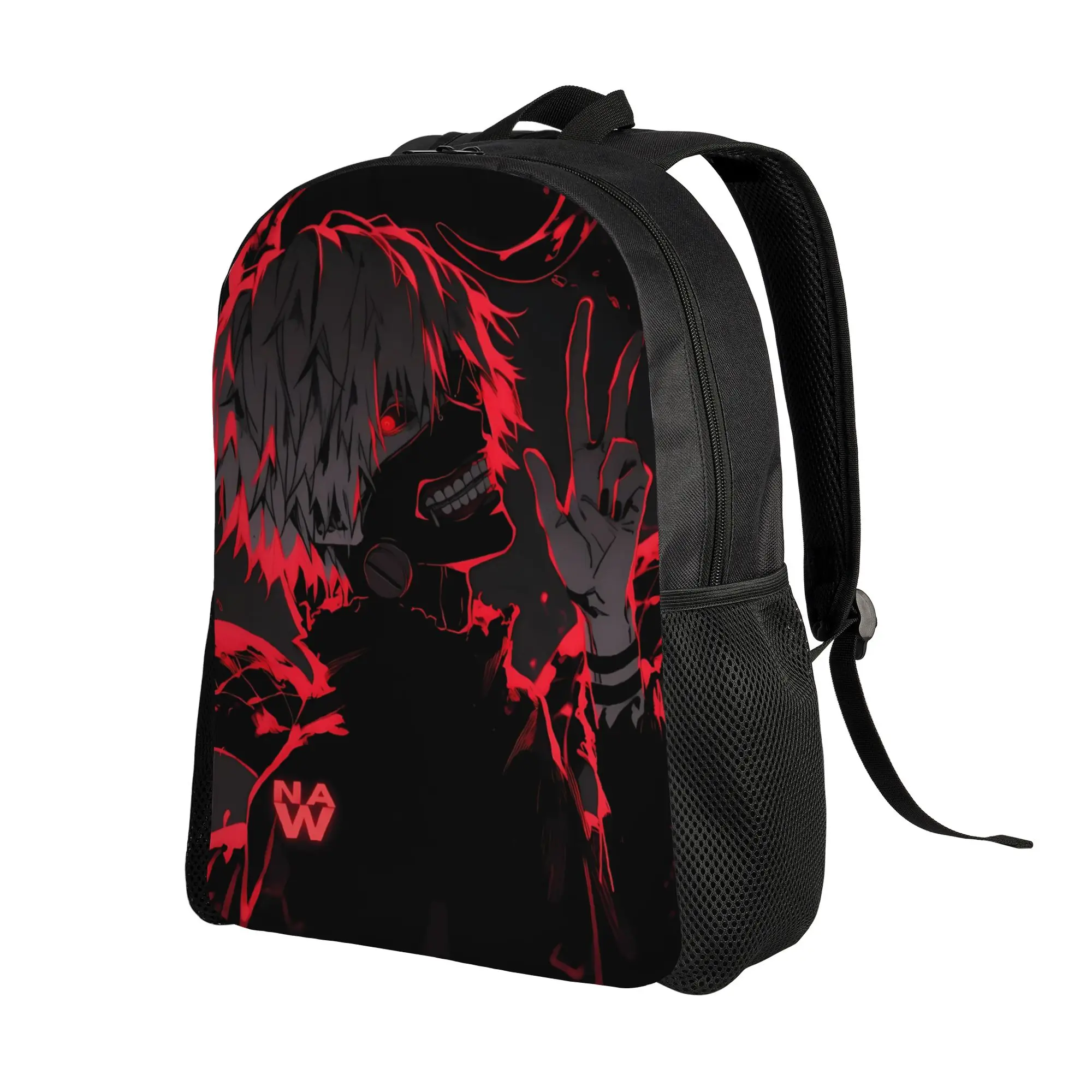 Fashion Halloween Tokyo Ghoul Kaneki Backpacks Its Bag  mochila School Zipper Closure Rucksack