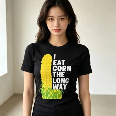 I Eat Corn The Long Way Shirt, Funny Meme Shirt, Offensive Meme Shirt, Adult Humor, Inappropriate Shirt