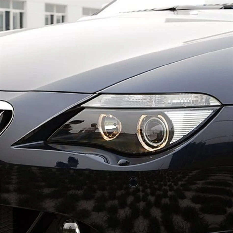 For BMW 6 Series E63 E64 2004 2005 2006 2007 Car Acccessories Lampshade Headlamp Car Front Headlight Lens Cover Lights Shell