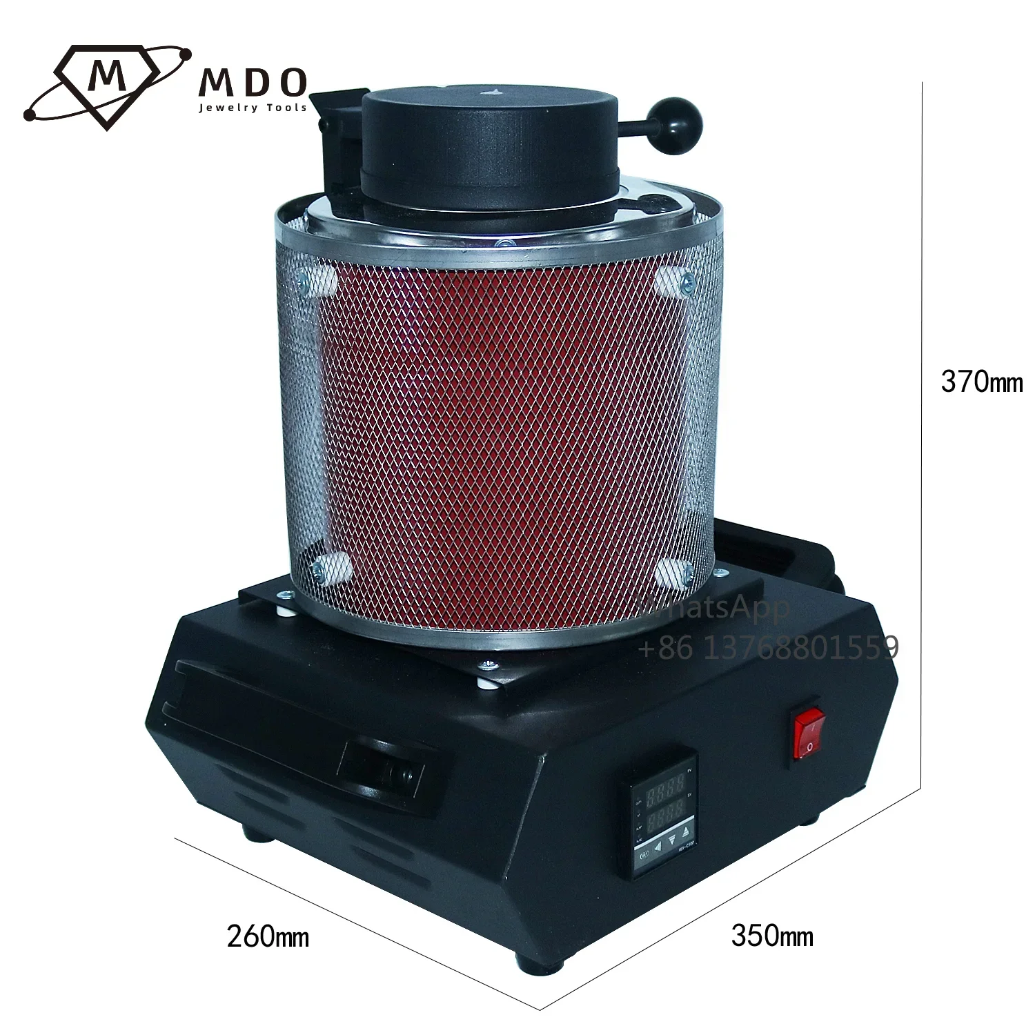 Small Portable Jewelry Smelter Equipment Gold Melting Machine For Gold Silver Smelting Electric Melt Gold Furnace With Mesh