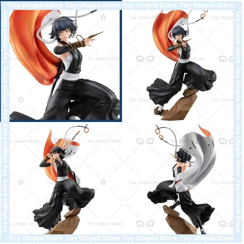 Оригинальная коллекционная аниме-фигурка Megahouse Bleach Soi Fon, 24 см, милая игрушка-подарок для фанатов Bleach, дропшиппинг