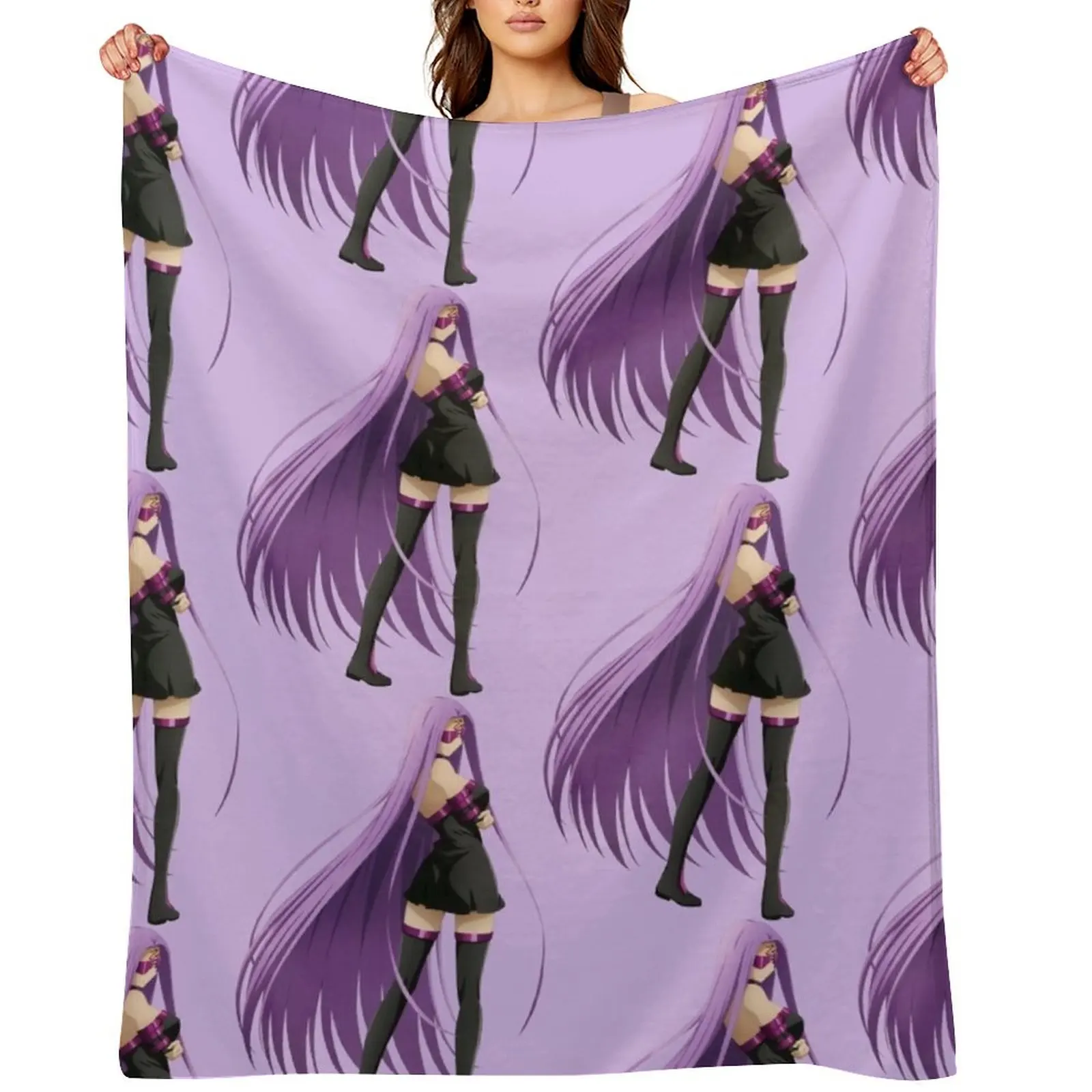 

Medusa Rider Fate Stay Night Throw Blanket For Decorative Sofa Hairy Heavy sofa bed Blankets