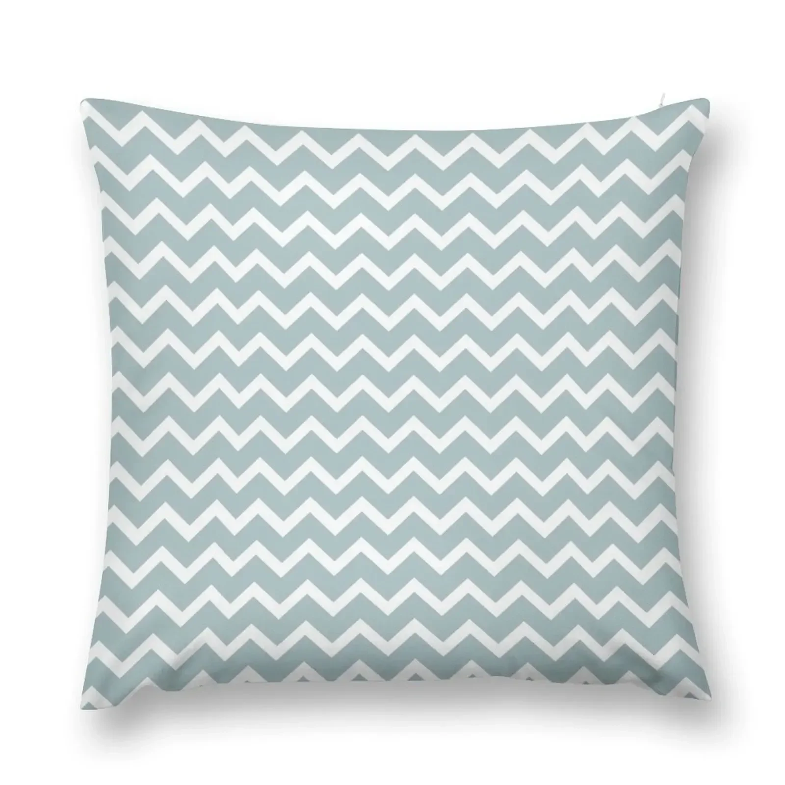 Duck Egg Blue Wavy Lines Throw Pillow Pillow Case Christmas Pillowcases Bed Cushions Pillowcases Cushion Covers Sofa pillow