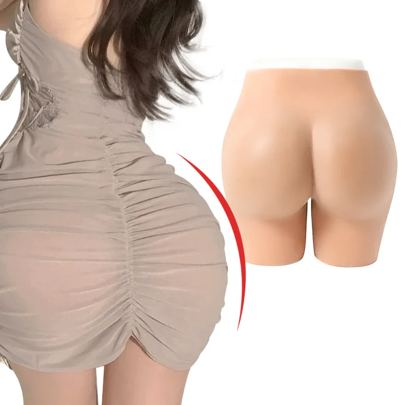 

Factory Price Natural Silicone Buttocks and Hips Fake Women Fesses and Butt Woman Panties Shaper Pads Big Silicon Buttock